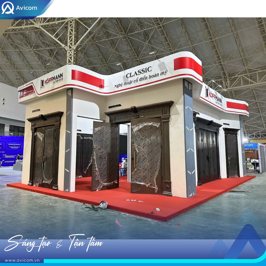 KOFFMANN TẠI VIETBUILD HÀ NỘI 2026 – KHÔNG GIAN KIẾN TRÚC CỔ ĐIỂN TÔN VINH GIÁ TRỊ CỬA CAO CẤP